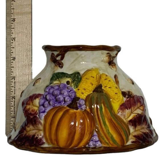 Salt City Emporium Jar Candle Lamp Shade Autumn Fall Harvest Thanksgiving Large - Picture 6 of 14